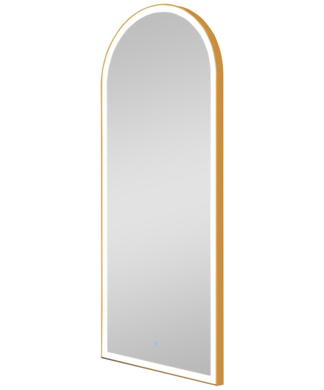Gold Utopia 72-inch Arched LED Salon Mirror